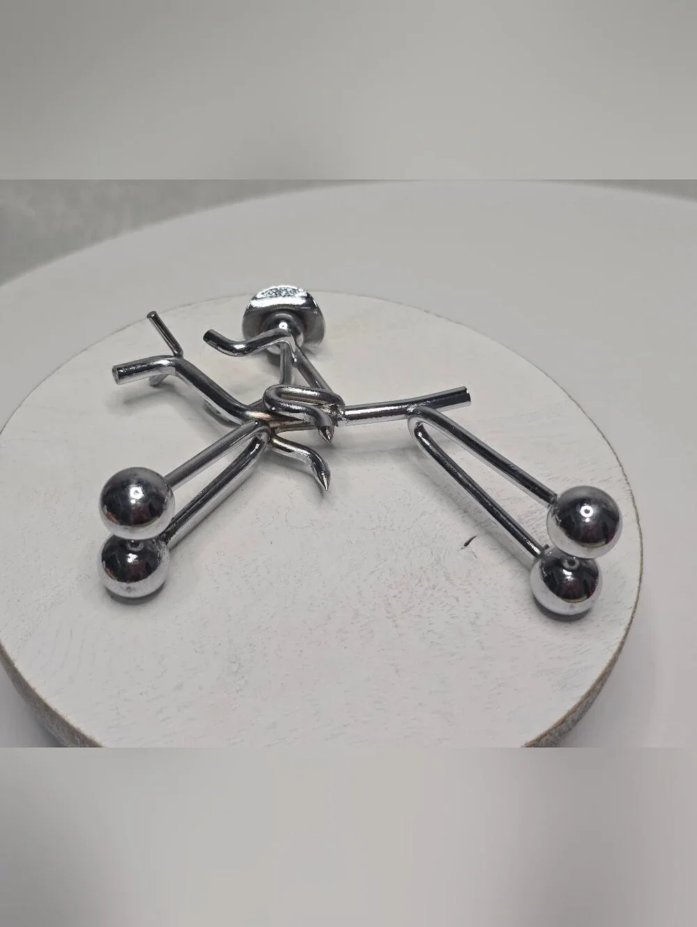 Cowboy Riding Horse Metal Desktop Decor [ Read Details ]